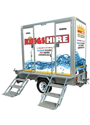 Clean Flush Toilet Trailer
